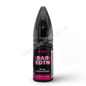 Riot BAR EDTN Sour Strawberry Nic Salt E-Liquid