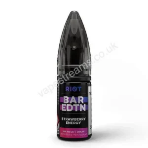 Riot BAR EDTN Strawberry Energy / Maxx Nic Salt E-Liquid