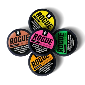Rogue Nicotine Pouch Bundle 6mg (5 Pack)