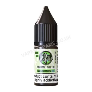Ruthless Bar Saltz Sour Apple Strawzz On Ice Nic Salt E-Liquid