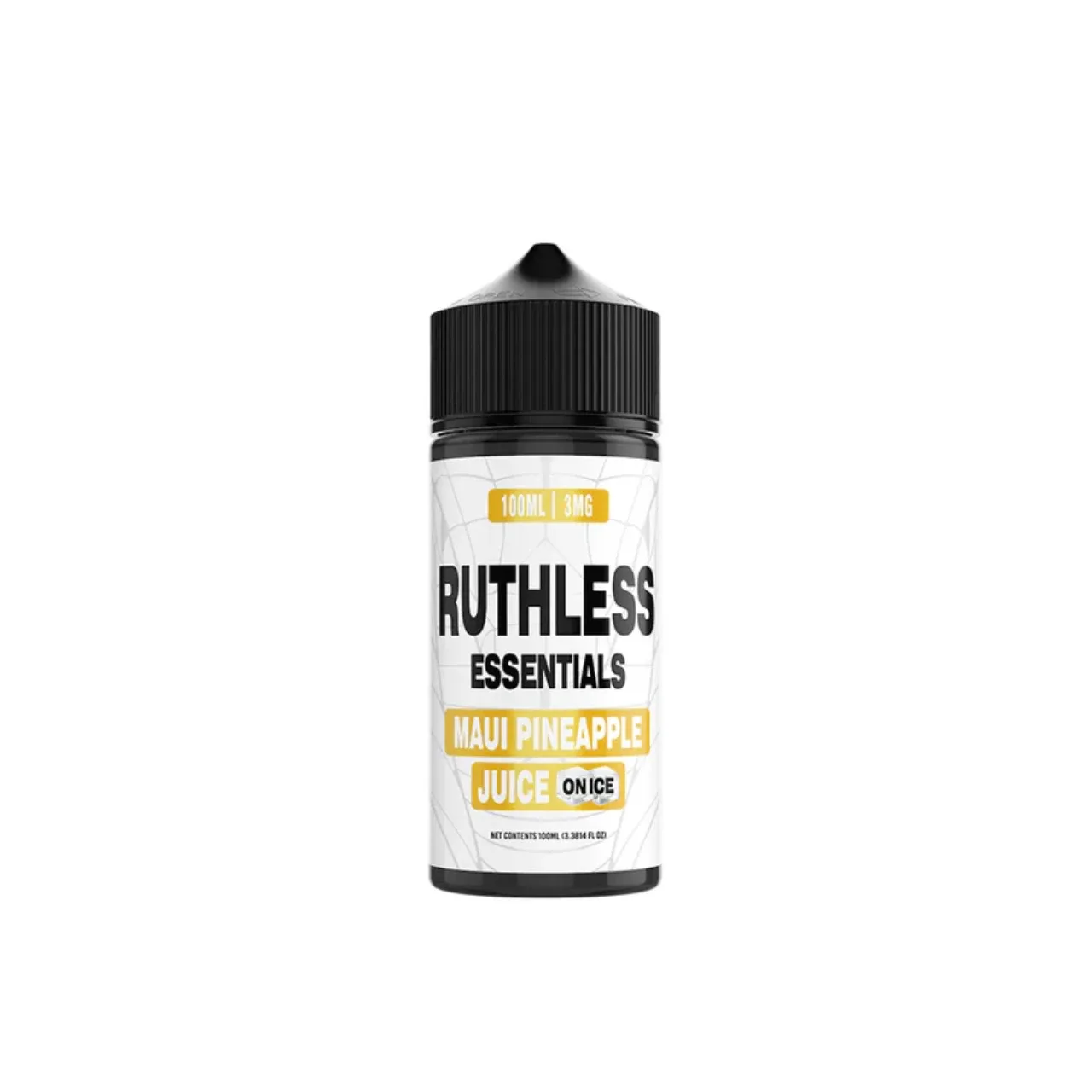 Ruthless Essentials Maui Pineapple Juice On Ice 100ml E-Juice