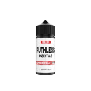 Ruthless Essentials Peppermint Blast On Ice 100ml E-Juice