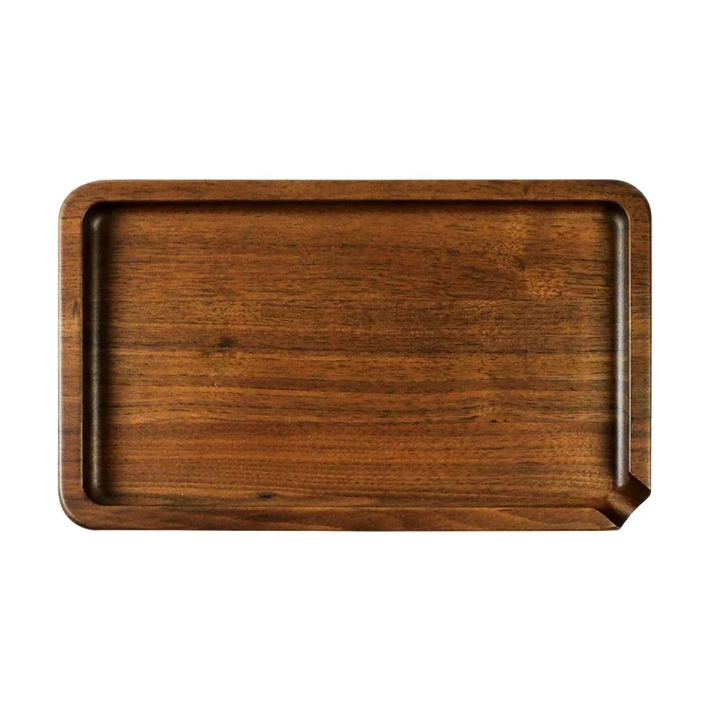 RYOT Wood Rolling Tray - 5" x 9" / Walnut - Image 2