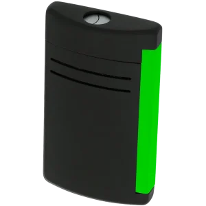 S.T. Dupont MaxiJet Torch Lighter - Matte Black & Neon Green