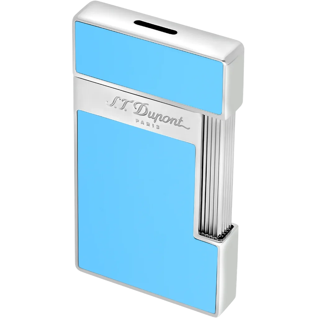 S.T. Dupont Slimmy Lighter – Turquoise Blue