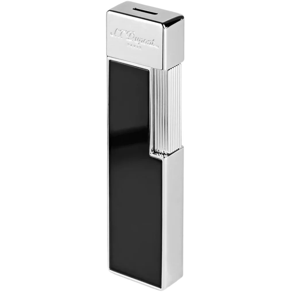 S.T. Dupont Twiggy Lacquered Lighter Black Lacquer