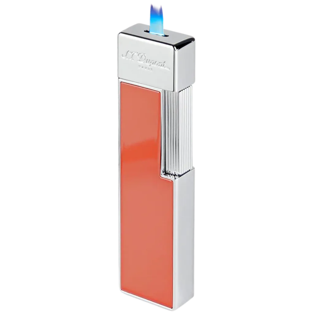 S.T. Dupont Twiggy Lighter - Coral Lacquer - Image 2