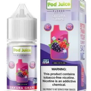 Sakura Grape Pod Juice
