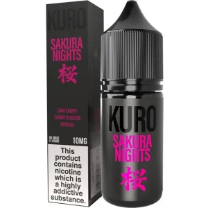 Sakura nights Kuro e-liquid 10ml