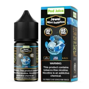 Salt Bold Series Jewel Mint Sapphire Tobacco Free Nicotine E-Juice 30ml | Pod Juice