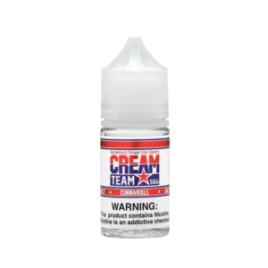 Salt Cinnaroll 30ml E-Juice | Cream Team