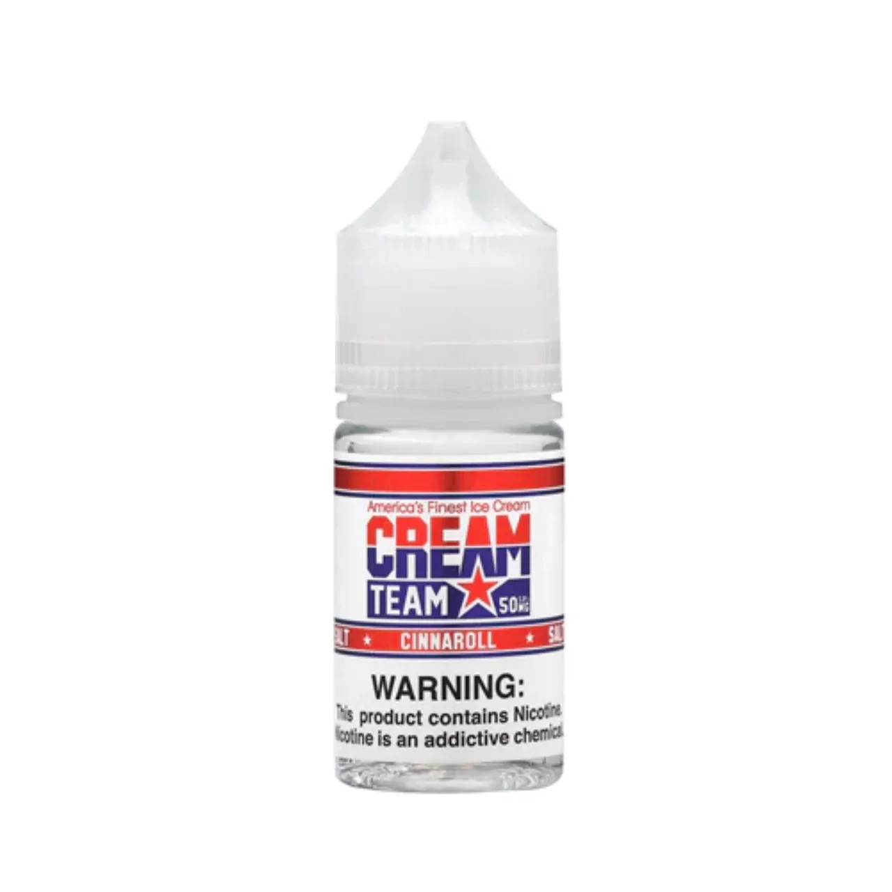 Salt Cinnaroll 30ml E-Juice | Cream Team