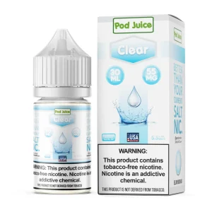 Salt Clear Tobacco Free Nicotine E-Juice 30ml | Pod Juice