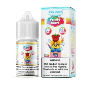 Salt Fruity Bears Freeze Tobacco Free Nicotine E-Juice 30ml | Pod Juice