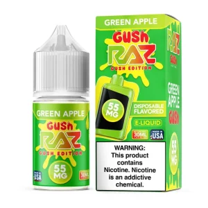 Salt Green Apple Gush Tobacco Free Nicotine E-Juice 30ml | Pod Juice x RAZ