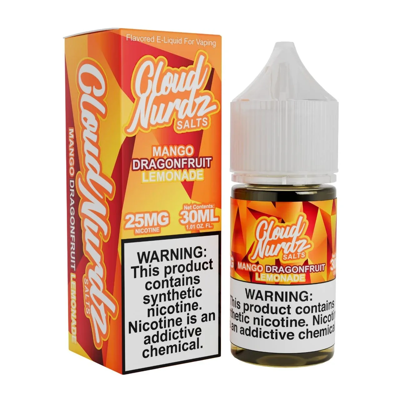 Salt Mango Dragon Fruit Lemonade Synthetic Nicotine 30ml E-Juice | Cloud Nurdz