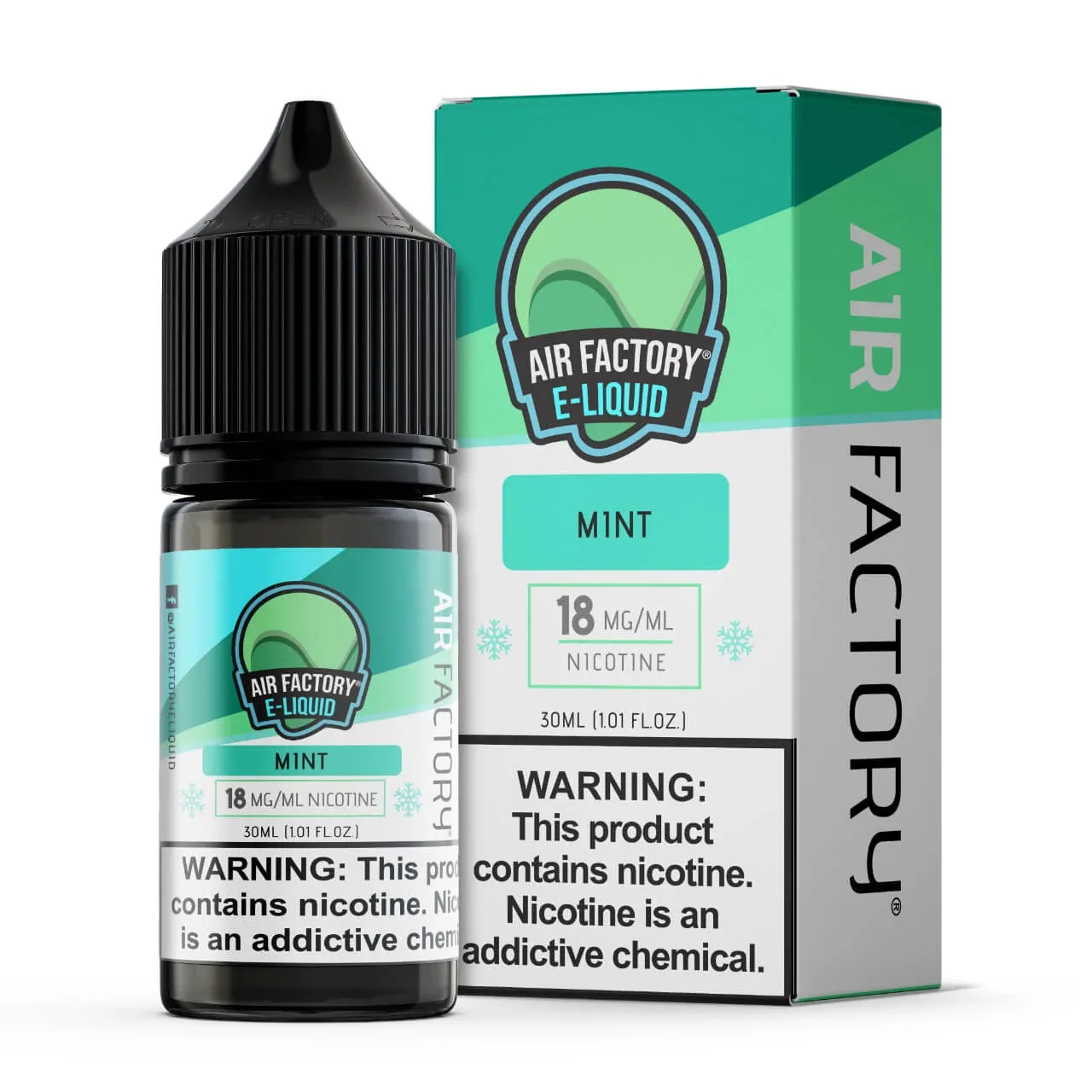 Salt Mint 30ml E-Juice | Air Factory