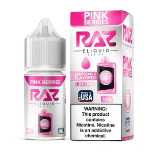 Salt Pink Berries Tobacco Free Nicotine E-Juice 30ml | Pod Juice x RAZ