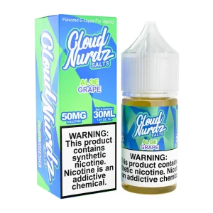 Salts Aloe Grape Synthetic Nicotine 30ml E-Juice | Cloud Nurdz
