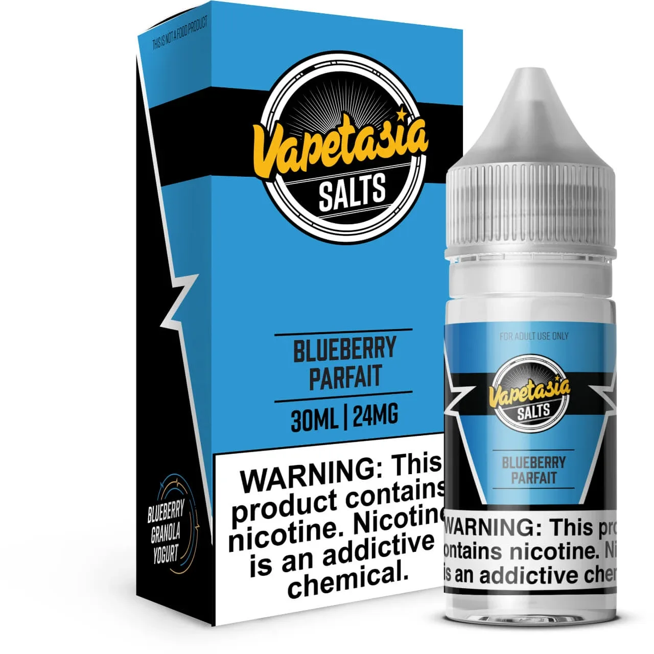 Salts Blueberry Parfait 30ml E-Juice | Vapetasia