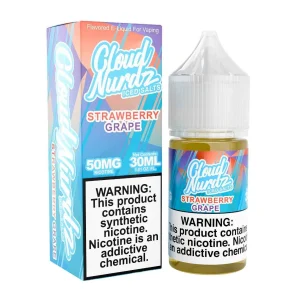 Salts Iced Grape Strawberry Synthetic Nicotine 30ml E-Juice | Cloud Nurdz