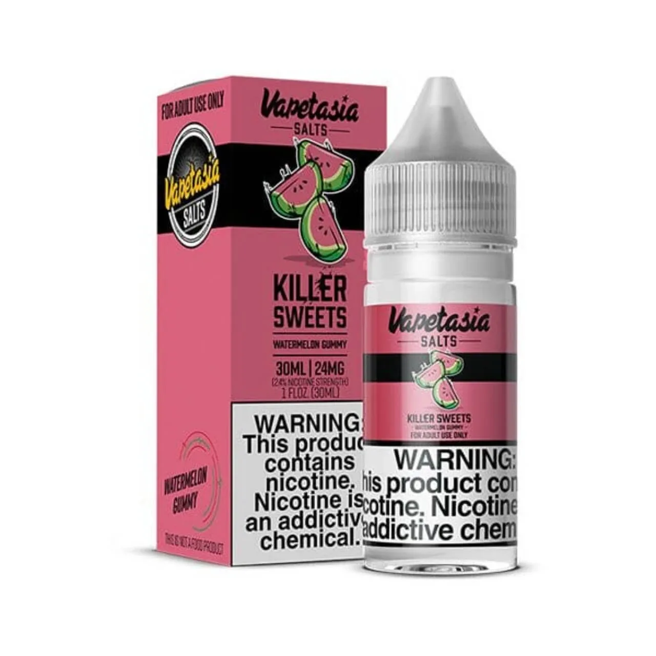Salts Killer Sweets Watermelon Gummy 30ml Synthetic Nicotine E-Juice | Vapetasia