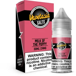 Salts Milk of The Poppy 30ml E-Juice | Vapetasia