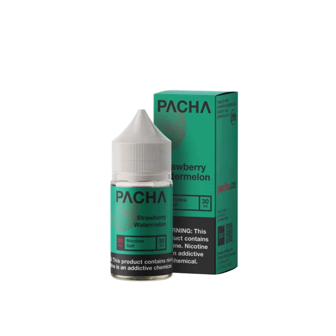 Salts Strawberry Watermelon Synthetic Nicotine E-Juice 30ml | Pacha
