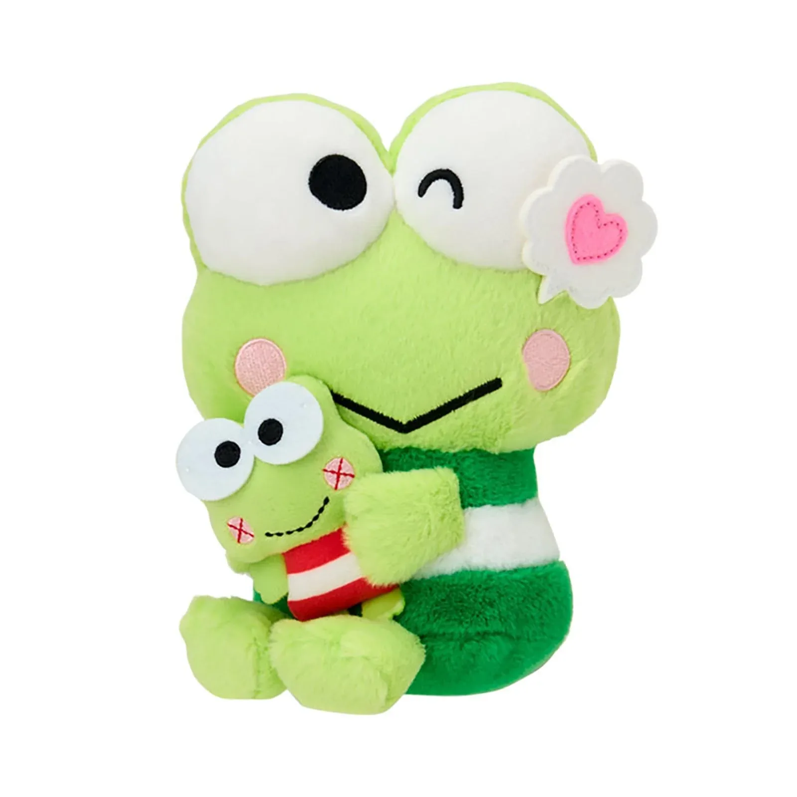 Sanrio Kerokerokeroppi Plush Toy - I Love Me Series Ages 3+ Polyester