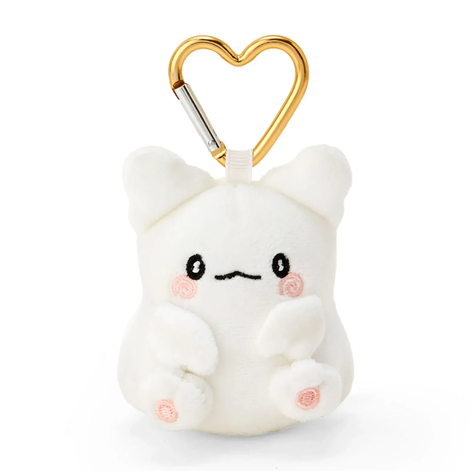 Sanrio Mini Mascot Holder Hanamaru Ghost Polyester and Steel 175323