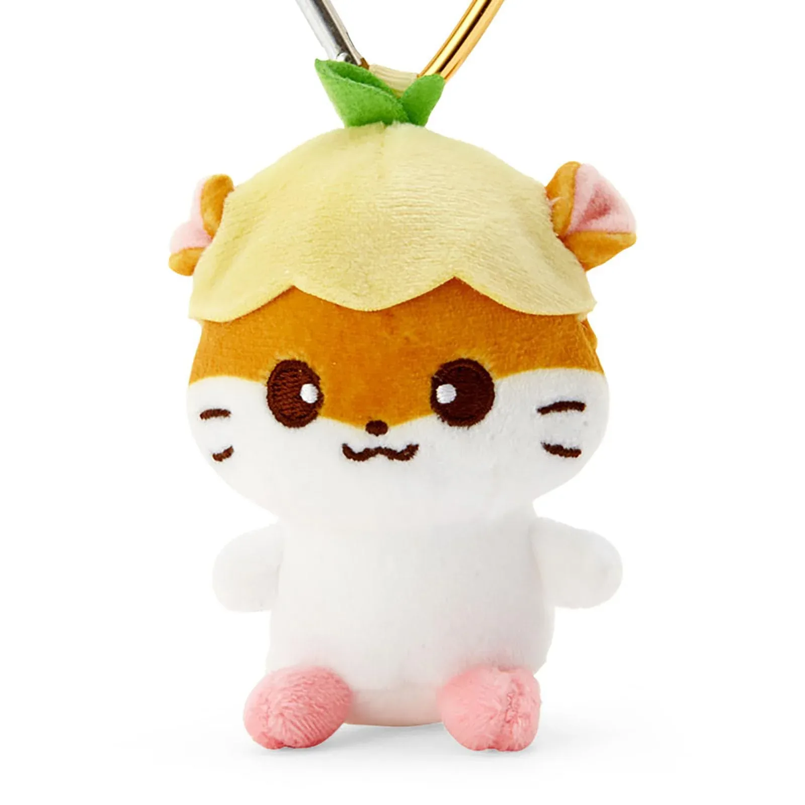 Sanrio Mini Mascot Holder Korokoro Kuririn Polyester Steel Durable - Image 2