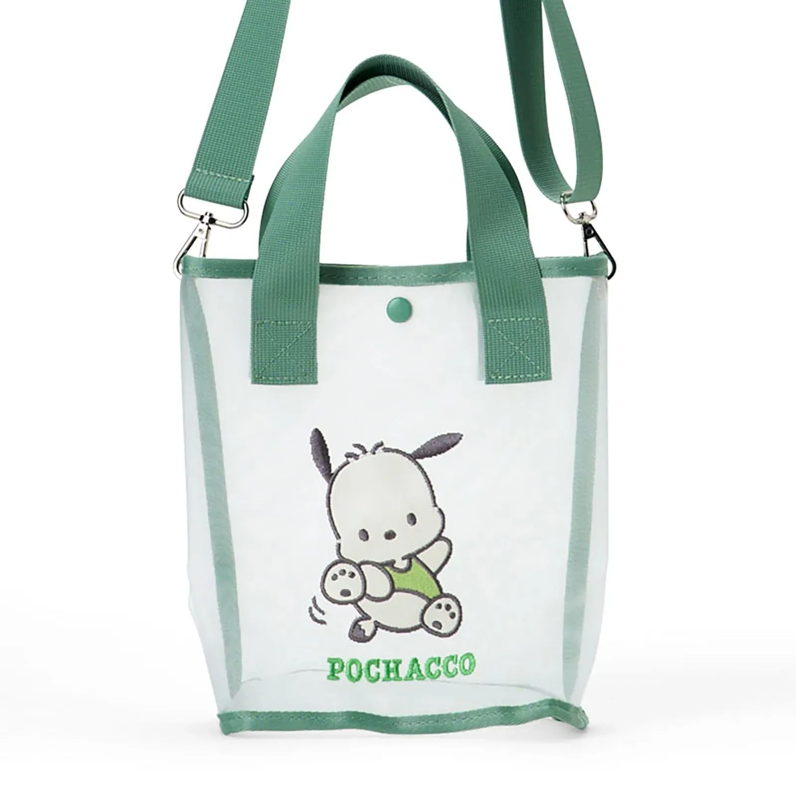 Sanrio Pochacco 2-Way Tote Bag for Ages 3+ - Durable Polyester and Nylon - Image 2
