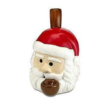 Santa Ceramic Hand Pipe - 5.5"