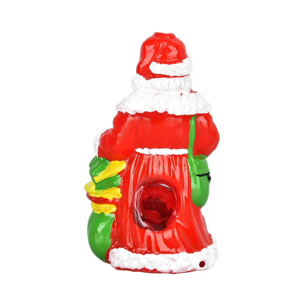Santa Spoon Pipe - 4.5" - Image 2