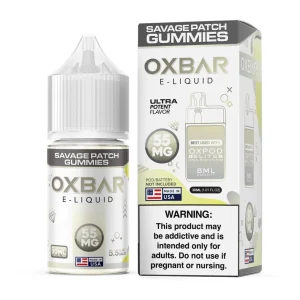 Savage Patch Gummies Tobacco Free Nicotine Salt 30ml | Pod x Oxbar Juice