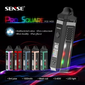 Sense Pro Square Pod Mod System | 40W 1500mAh 6mL