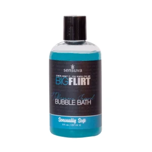 Sensuva Big Flirt Pheromone-Infused Bubble Bath Sensually Soft