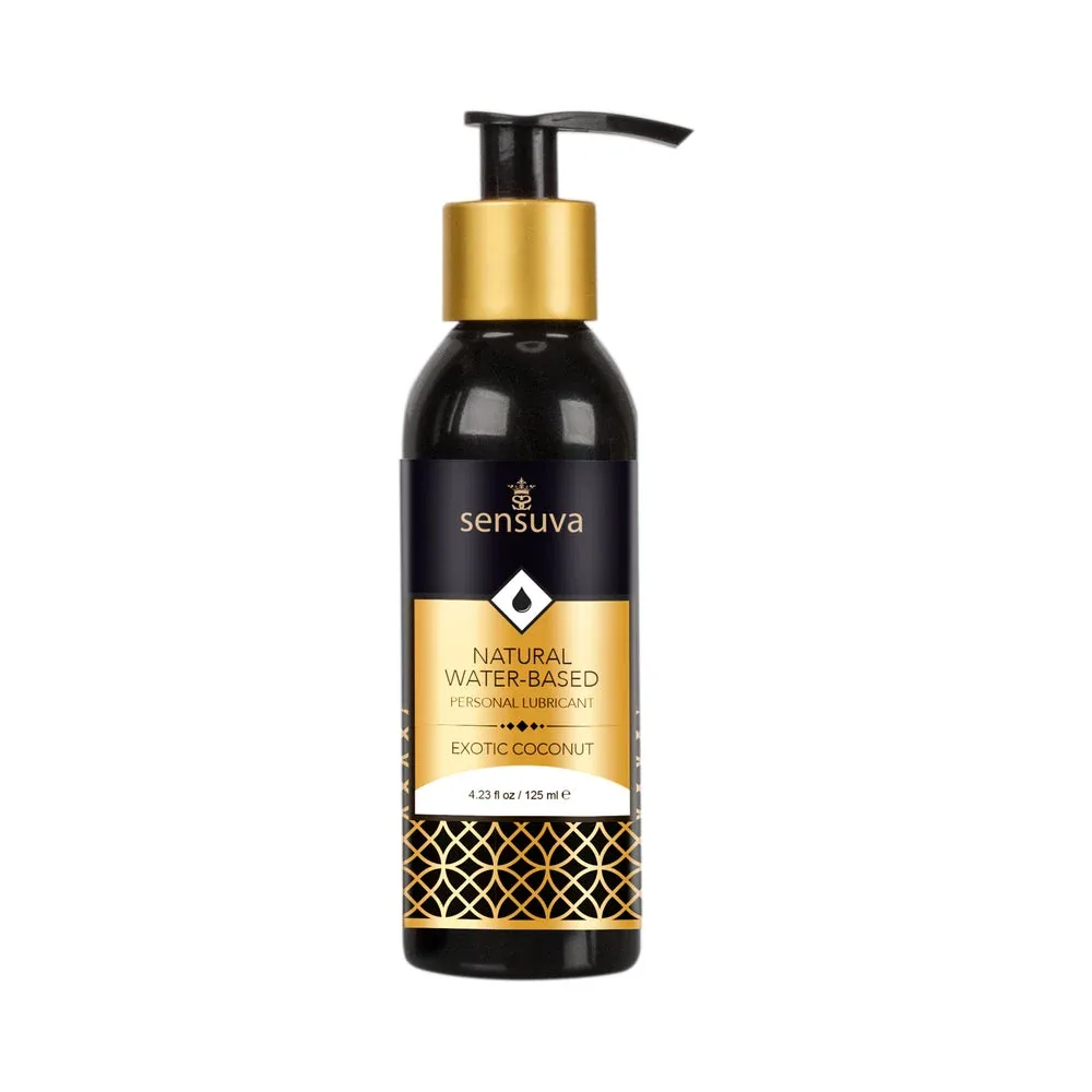 Sensuva Natural Water-Based Personal Lubricant Exotic Coconut