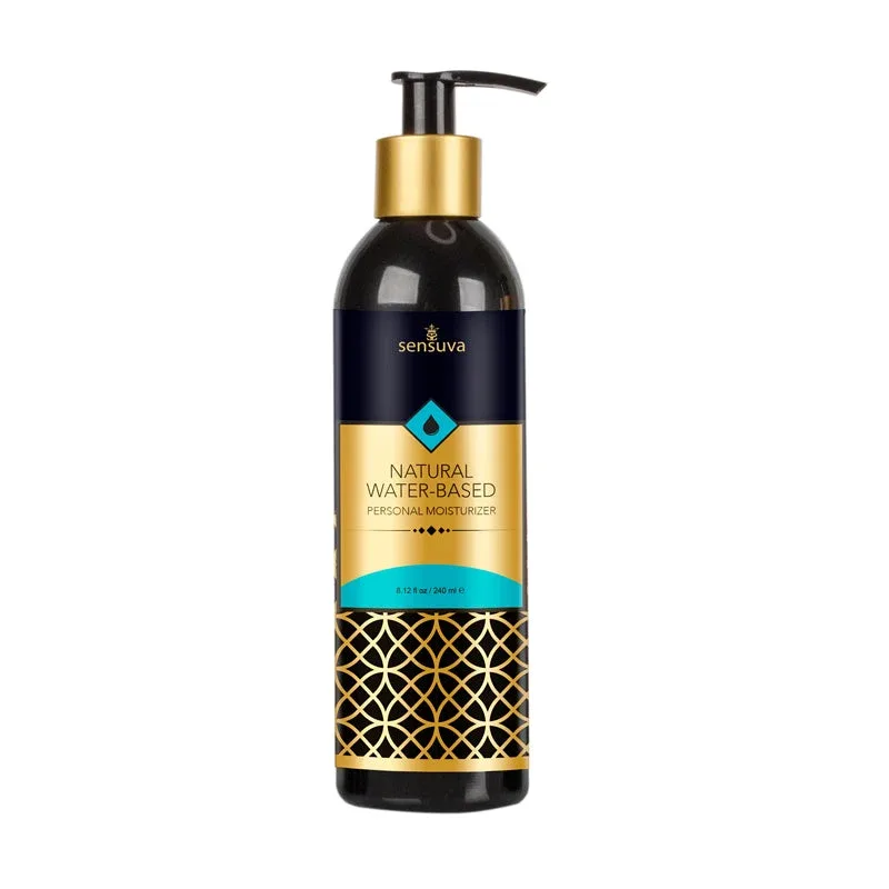 Sensuva Natural Water-Based Personal Lubricant Unscented 8 oz