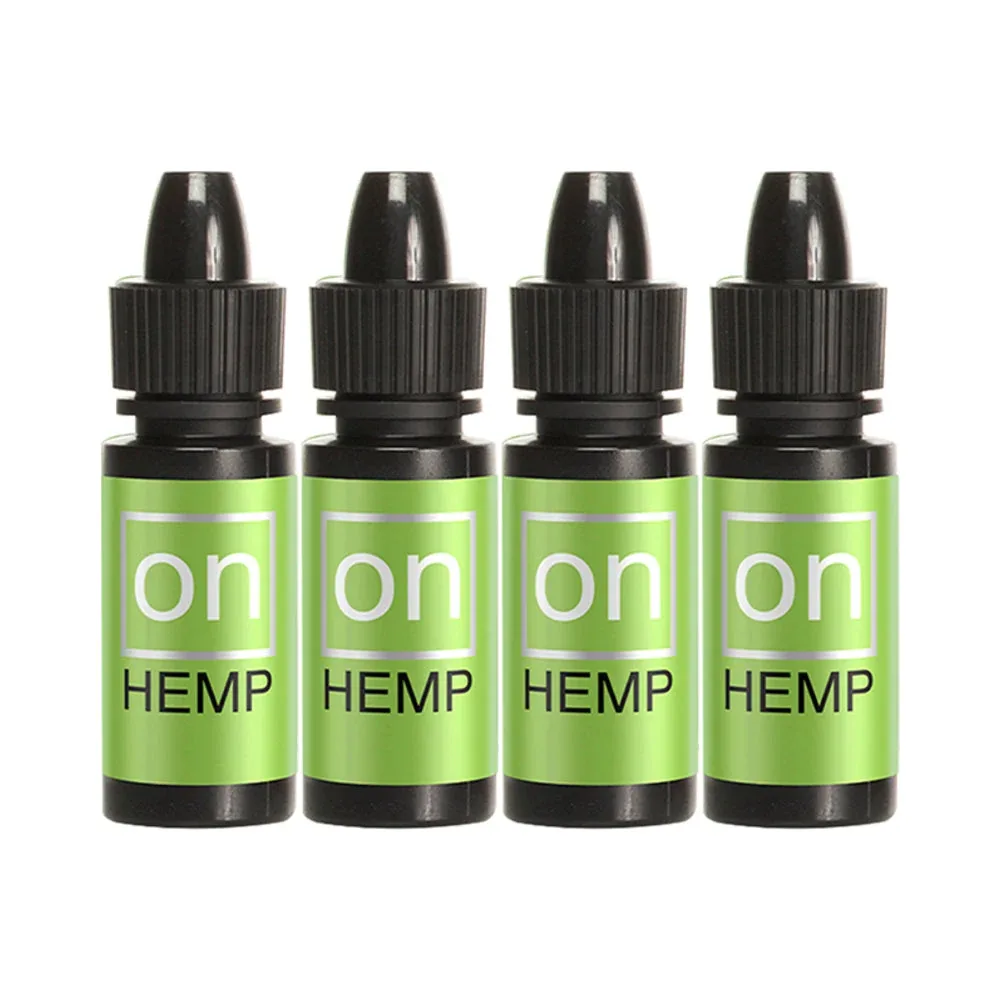Sensuva ON Hemp Arousal Oil 4-Pack 5 ml Large Boxes