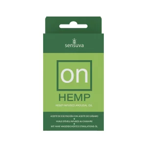 Sensuva ON Hemp-Infused Arousal Oil 5 ml