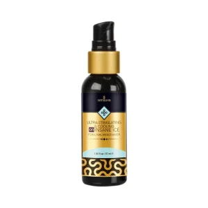Sensuva Ultra-Stimulating Insane Ice Personal Moisturizer 2 oz