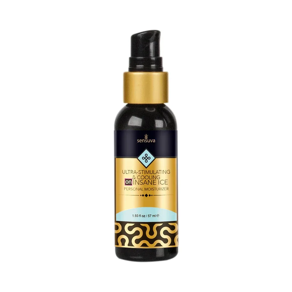 Sensuva Ultra-Stimulating Insane Ice Personal Moisturizer 2 oz
