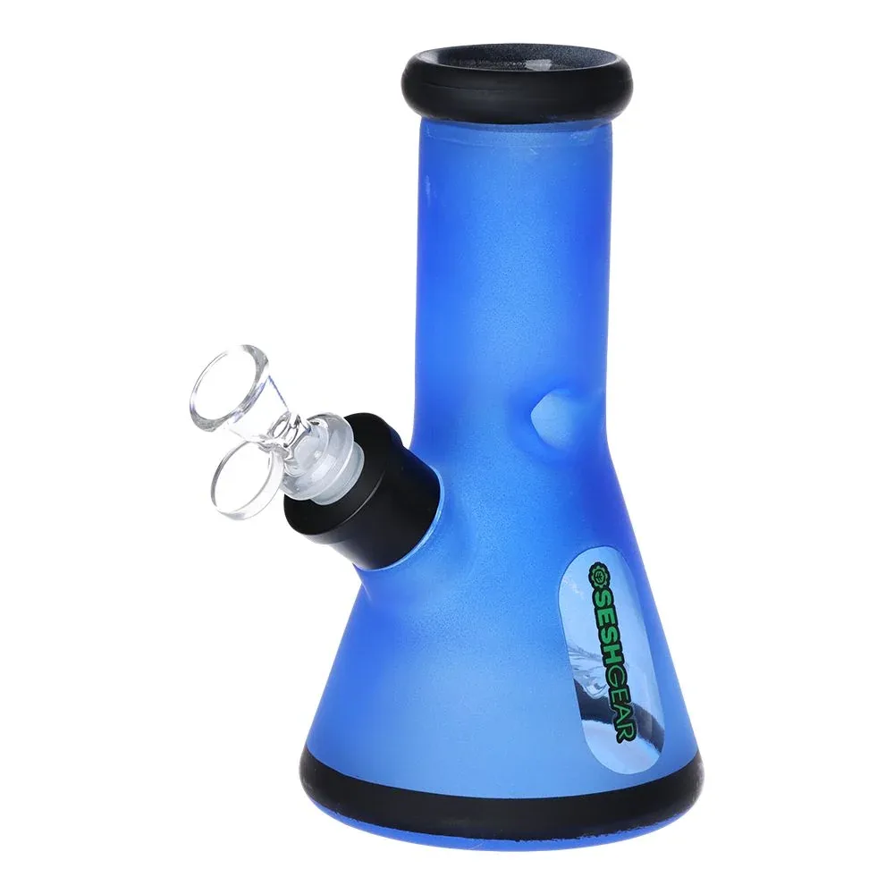 SeshGear Glass Beaker Water Pipe Smokers' Kit | 8" - Image 2