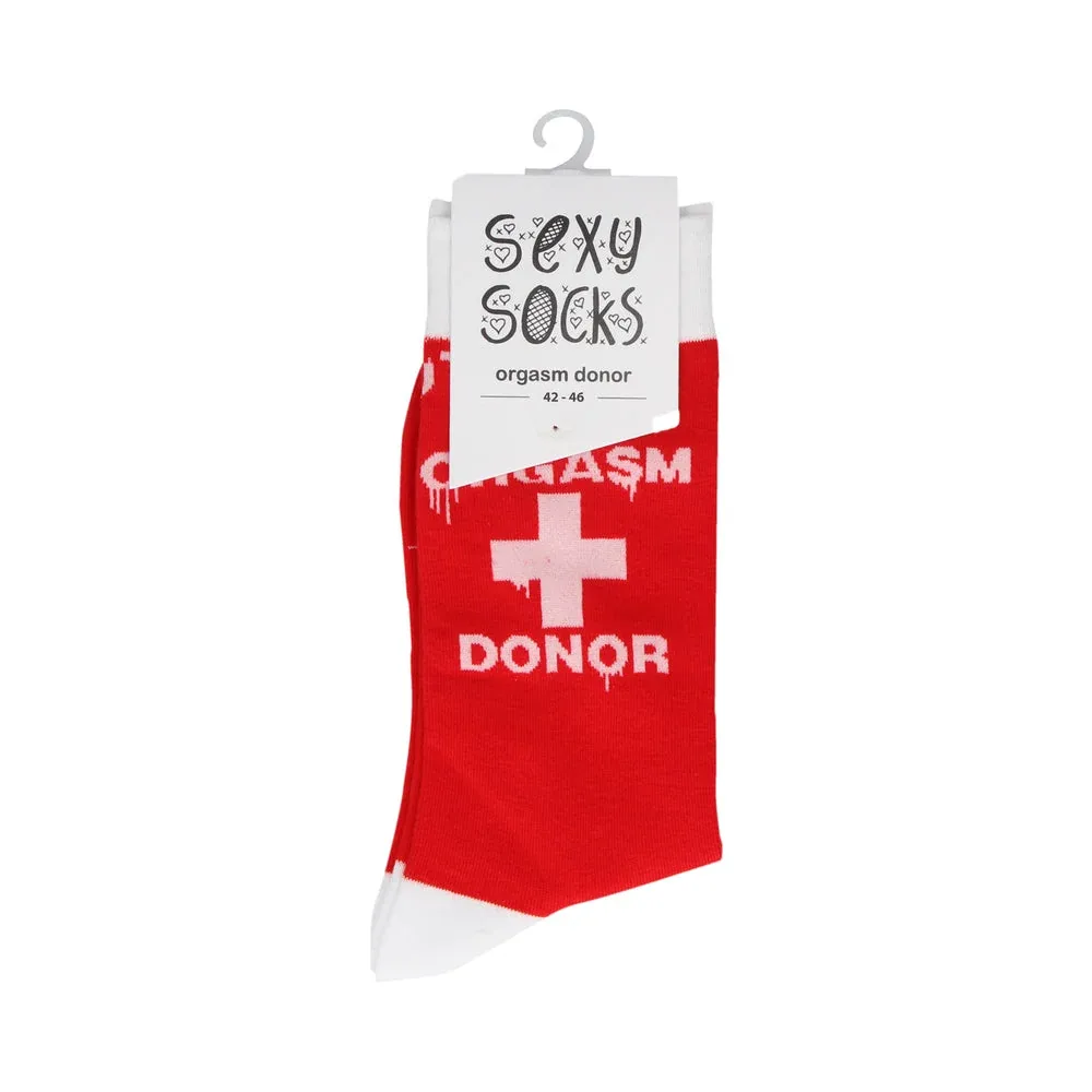 Shots Sexy Socks Orgasm Donor M/L