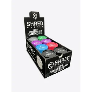 Shred Master Hemp Grinder 2 Piece | 24COUNT