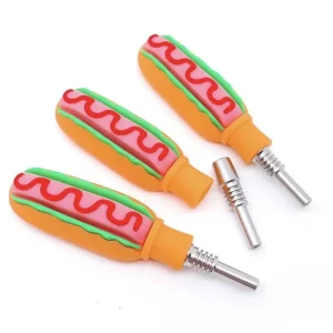 Silicone Hot Dog Nectar Collector