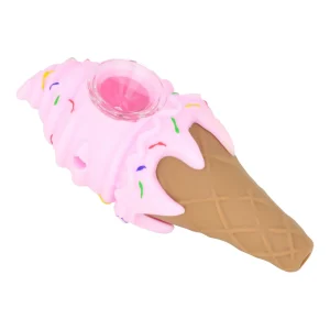 Silicone Ice Cream Cone Pipe - 5in