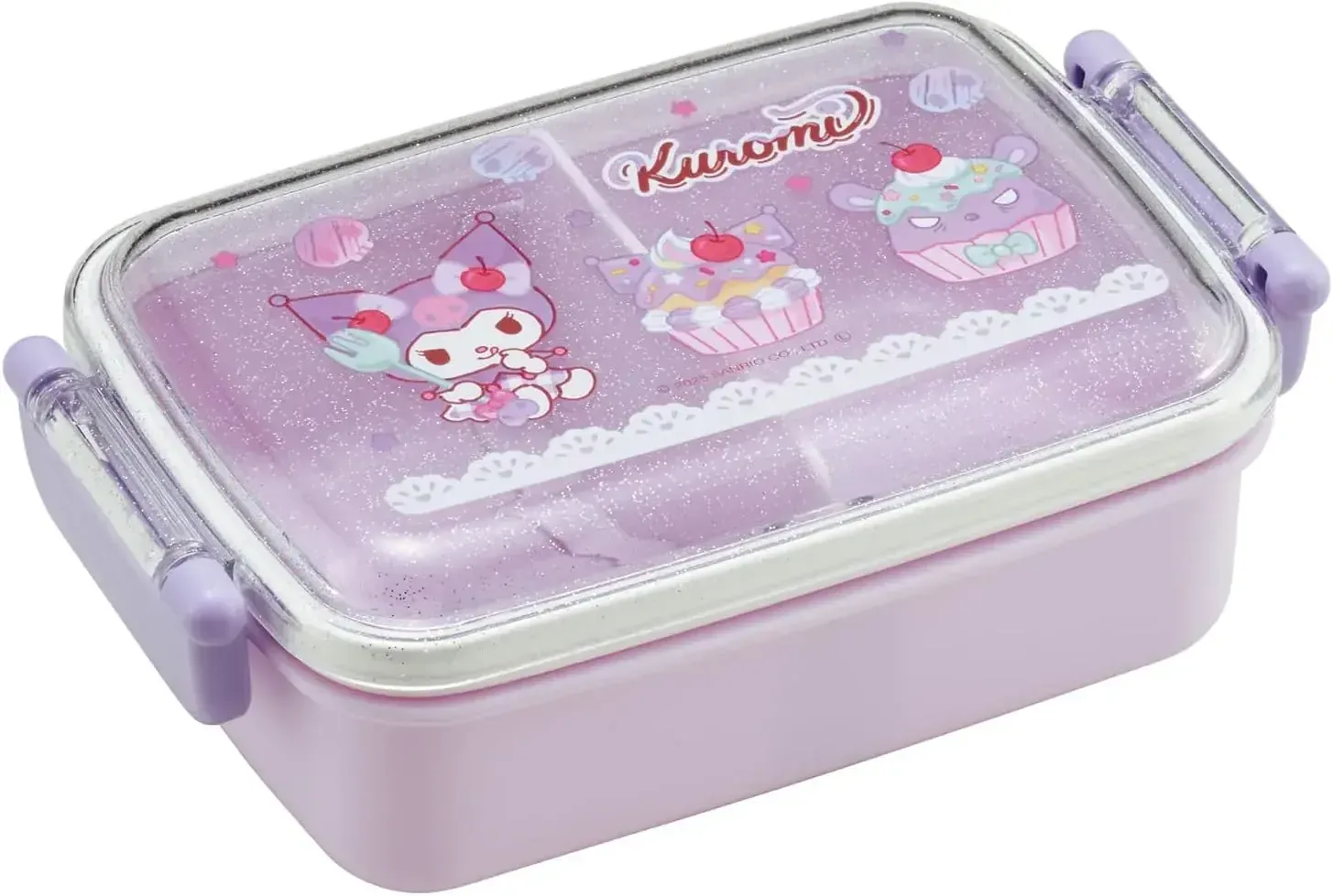 Skater RBF3AN-A Sanrio Kuromi Kids Bento Box 450ml Lunch