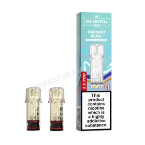 SKE Crystal Plus Coconut Blast Prefilled Pod